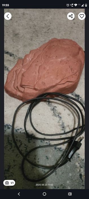 Kamień grzewczy plus drewno do terrarium