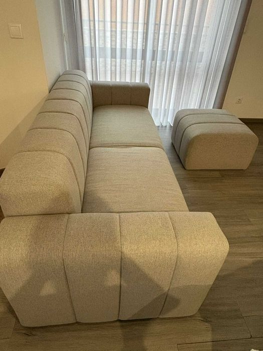 Sofá + Puff da marca Cabeceiras