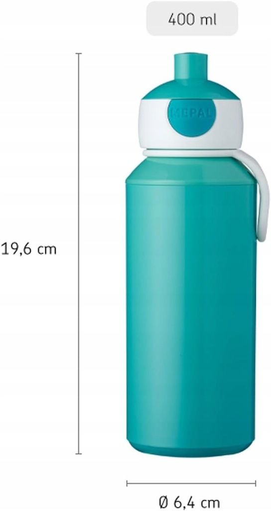 Butelka Na Wodę Bidon Dla Dzieci Mepal Little Dutch 400 ml Kwiaty