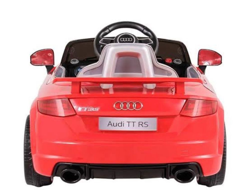 Carro eletrico ATTA Audi TT RS vermelho