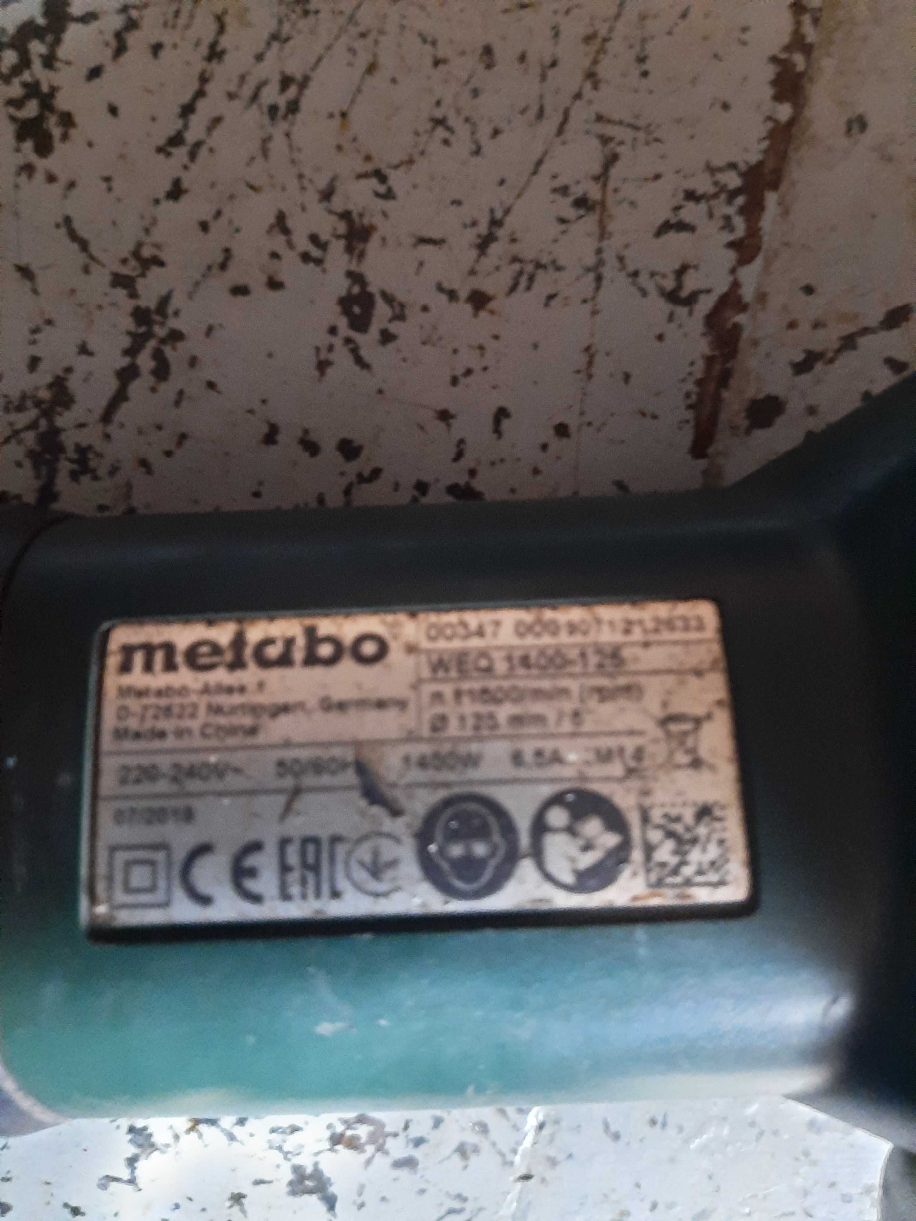Szlifierka kątowa  Metabo