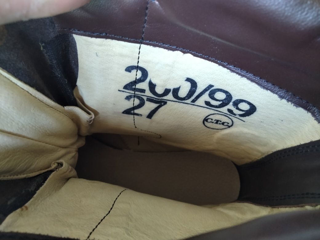 Buty glany wojskowe armii rumuńskiej