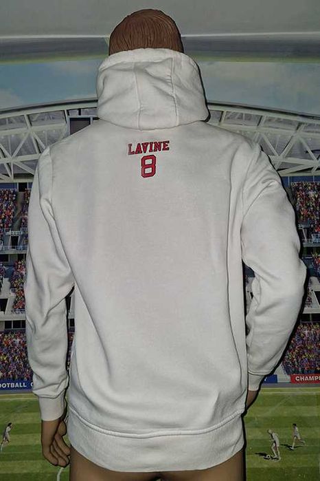 Chicago Bulls #8 Zachary LaVine bluza z kapturem Primark: size M/L