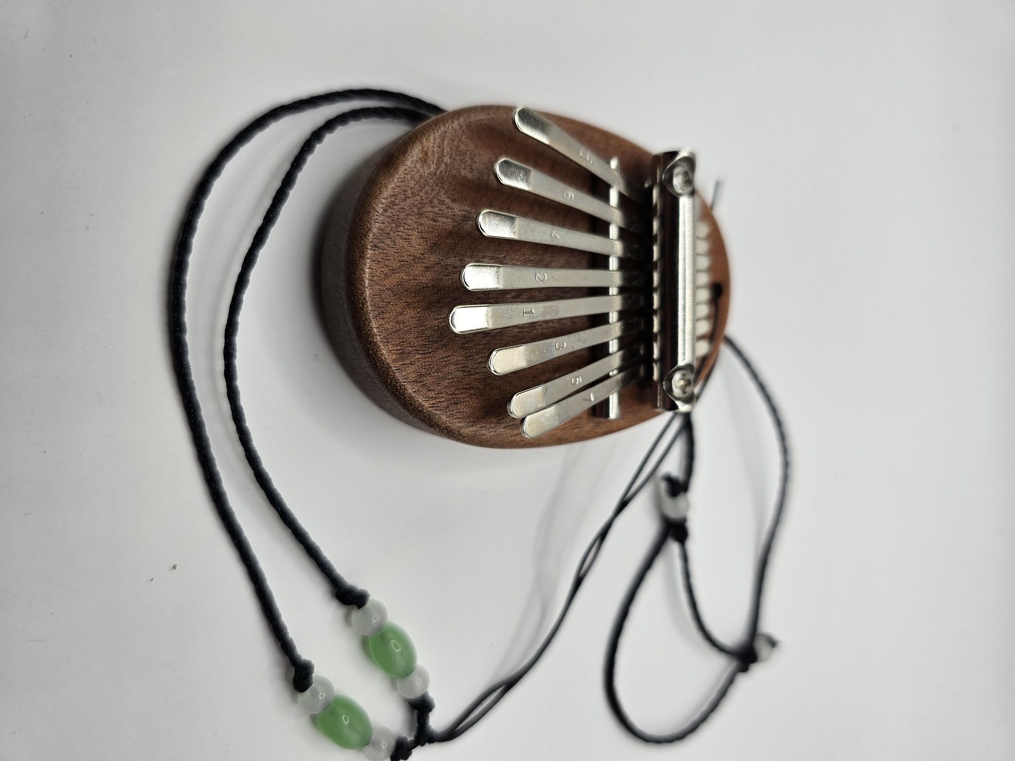 Mini kalimba instrument drewniany