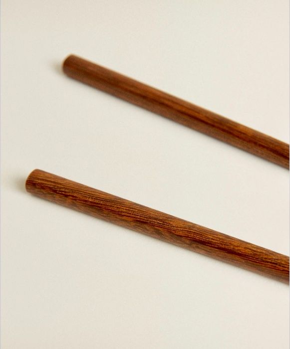 Paus Chineses em Madeira Zara Home NOVO