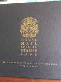 Livro de selos de 1998 Gra Bretanha Congresso da UPU