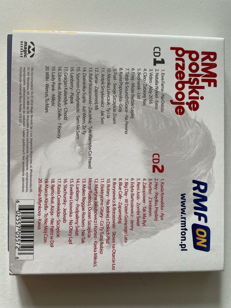 Płyta CD RMF polskie przeboje 2016