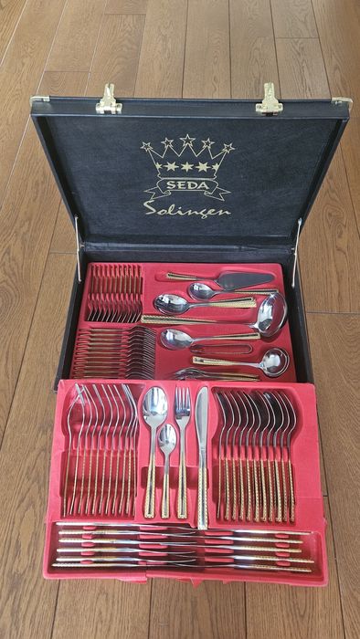 Komplet sztućców na 12 osób SOLINGER 18/10