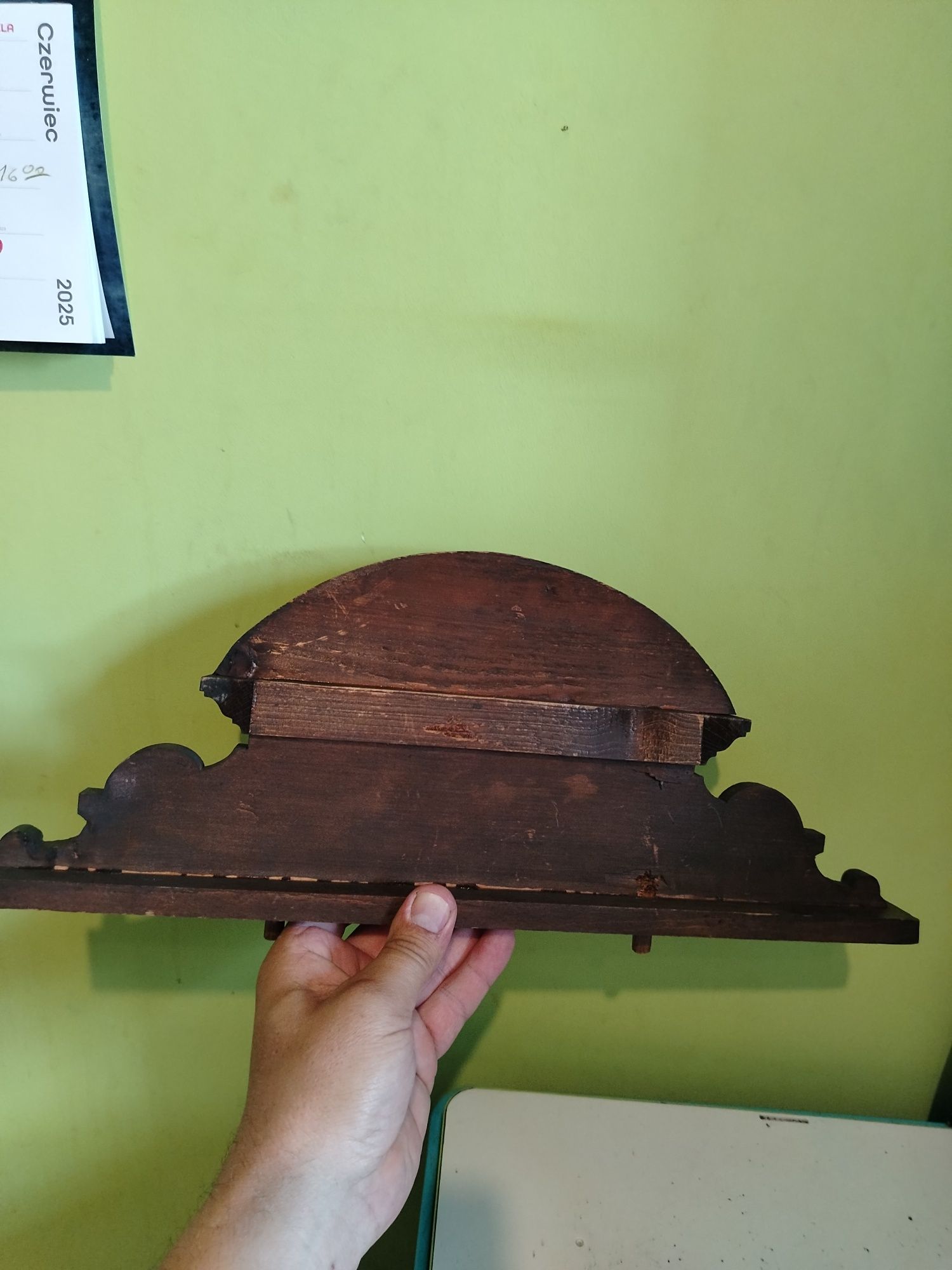 Stara górka do zegara szerokość 46cm