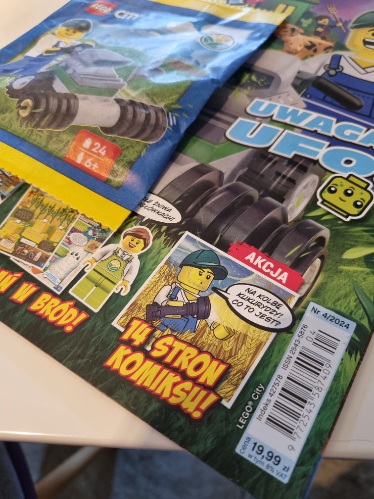 LEGO zestaw + komiks  gazetka i zabawką jako bonus model 40369