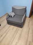 Sofa anerykanka. Fotel jednoosobowy do spania