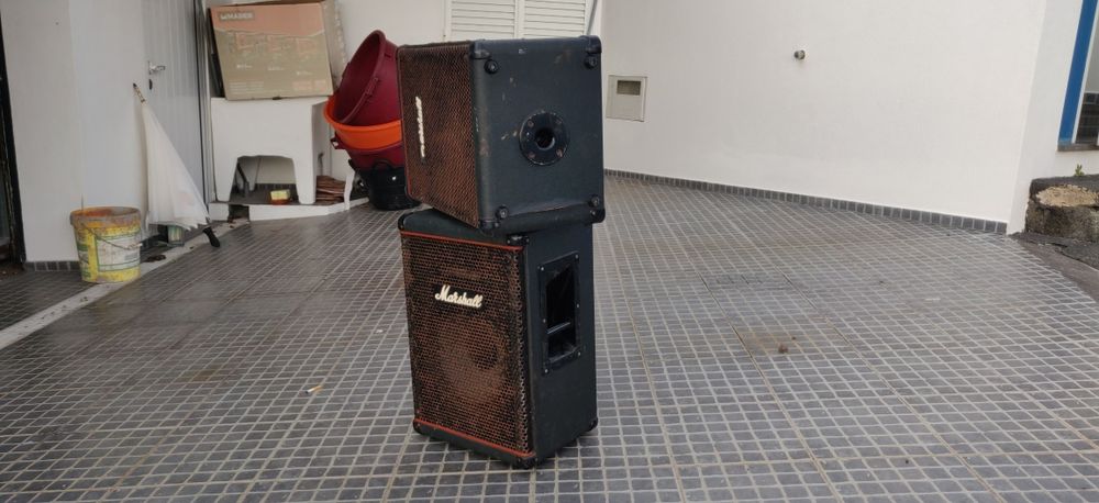 Colunas Marshall vintage