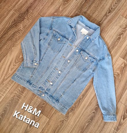 Katana Kurtka Oversize H&M Bawełna 100%