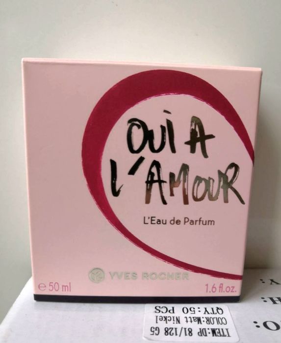 Парфумована вода Oui a l'amour Yves Rocher Ів Роше 50 мл Оригінал Нові