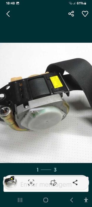 Cinto segurança toyota corola e 12  *NOVO*