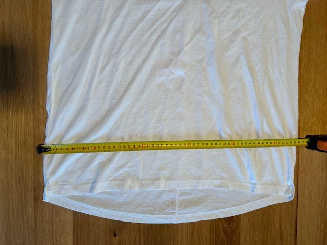 T-shirt męski Zara longsleve długi biały XL