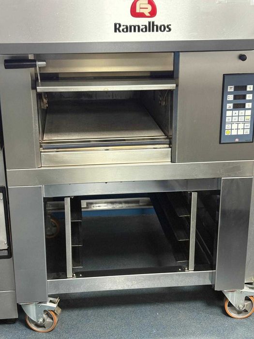 forno padaria ramalhos 1 camara + carro com guias como novo