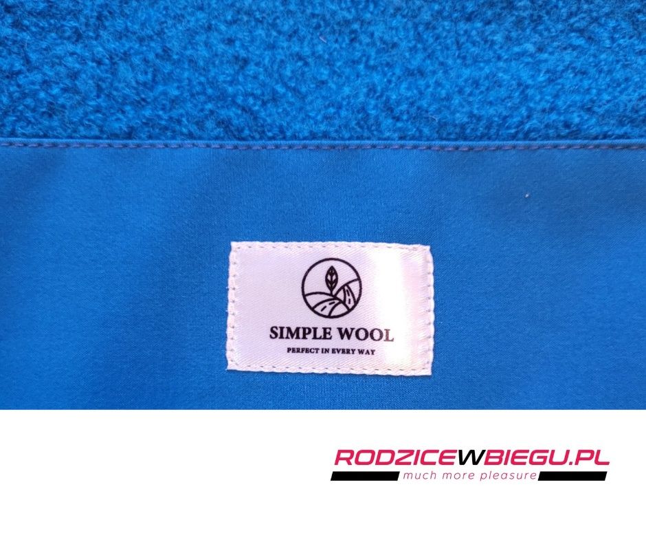 Wkładka merino Simple Wool przyczepka rowerowa Thule Cybex Qeridoo