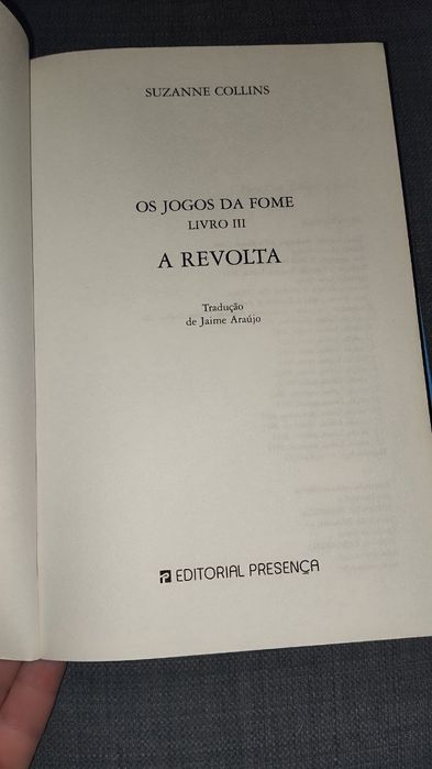 Livro The Hunger Games A Revolta
