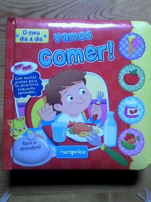 livro infantil-Vamos Comer