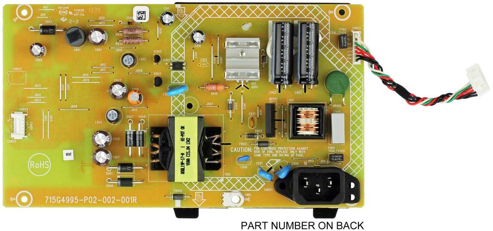 715g4995-p02-0.02-001r fonte de alimentaçao monitor asus