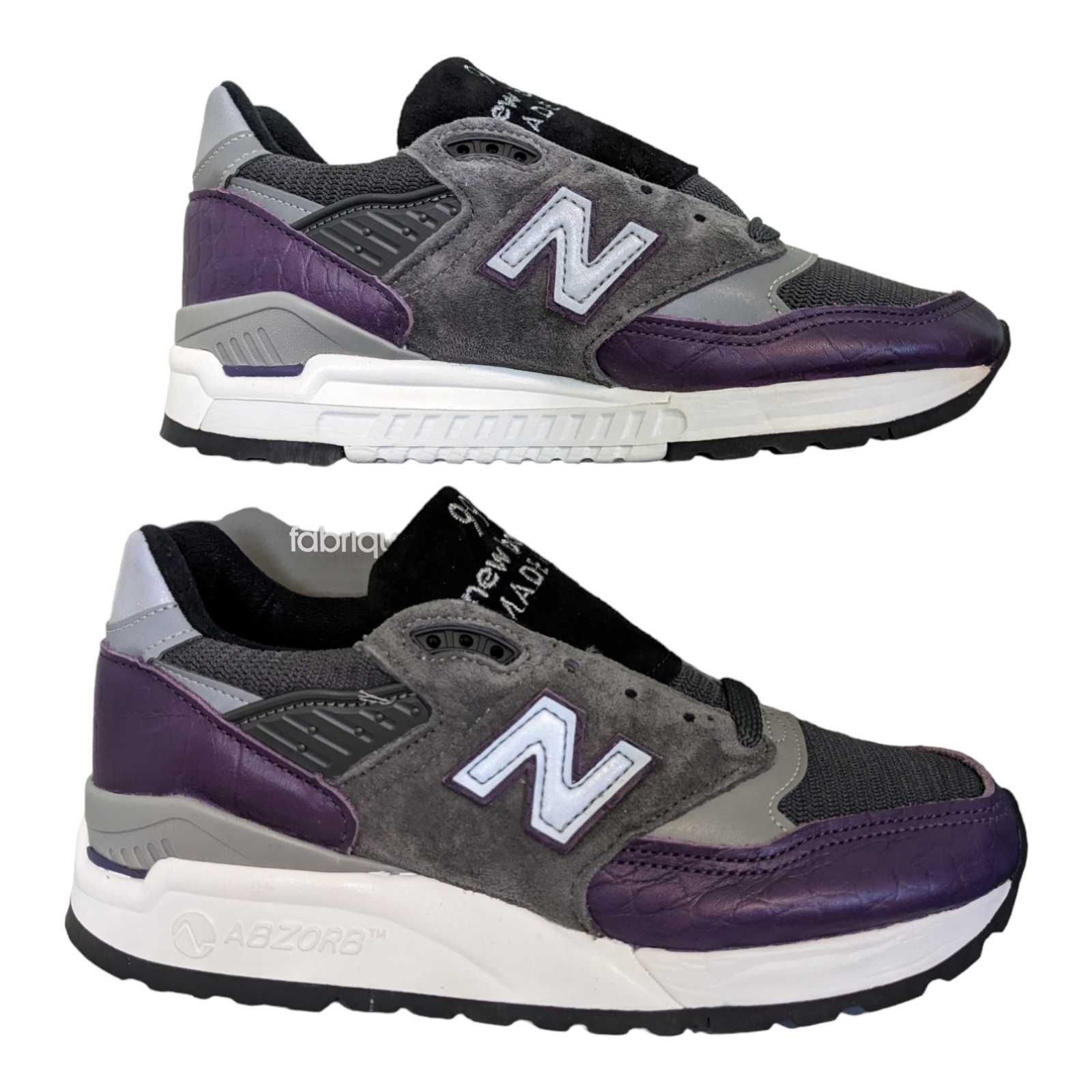 Оригінал New Balance 998 Made in USA Purple Croc M998AWH US4 EU36