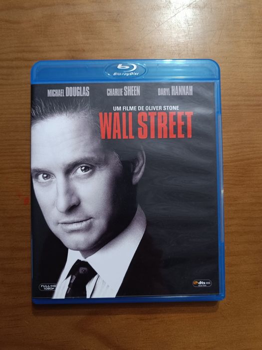 Blu Ray do filme "Wall Street", Michael Douglas (portes grátis)