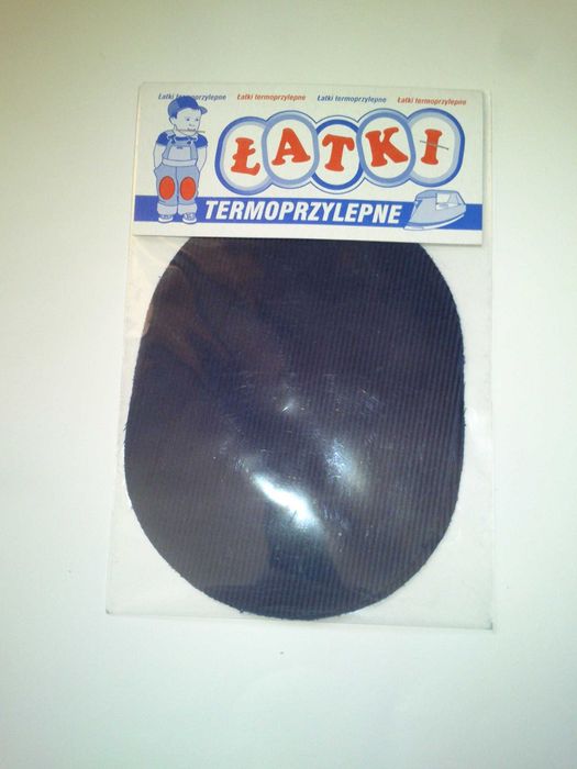 Łatki termoprzylepne halloween granatowe niebieskie jesień ozdoba napr