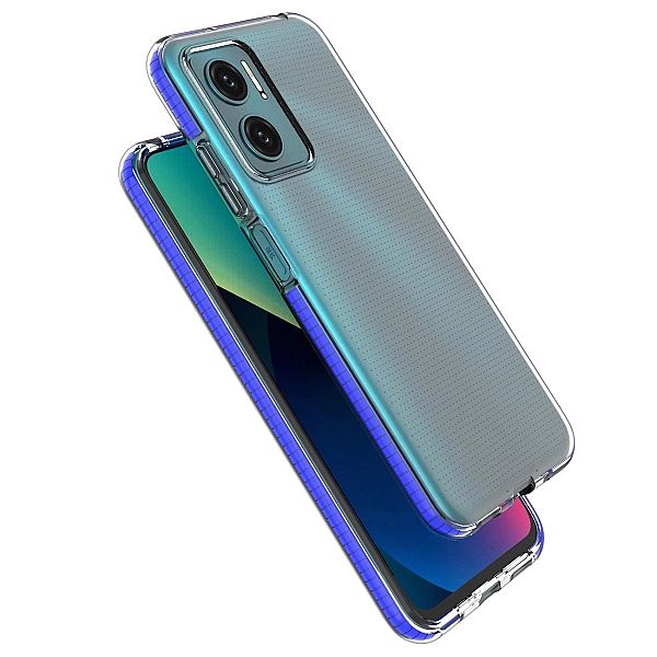 Spring Case pokrowiec żelowe etui z kolorową ramką do Xiaomi Redmi 10
