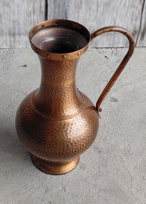 miedziany dzban - wazon / 118
