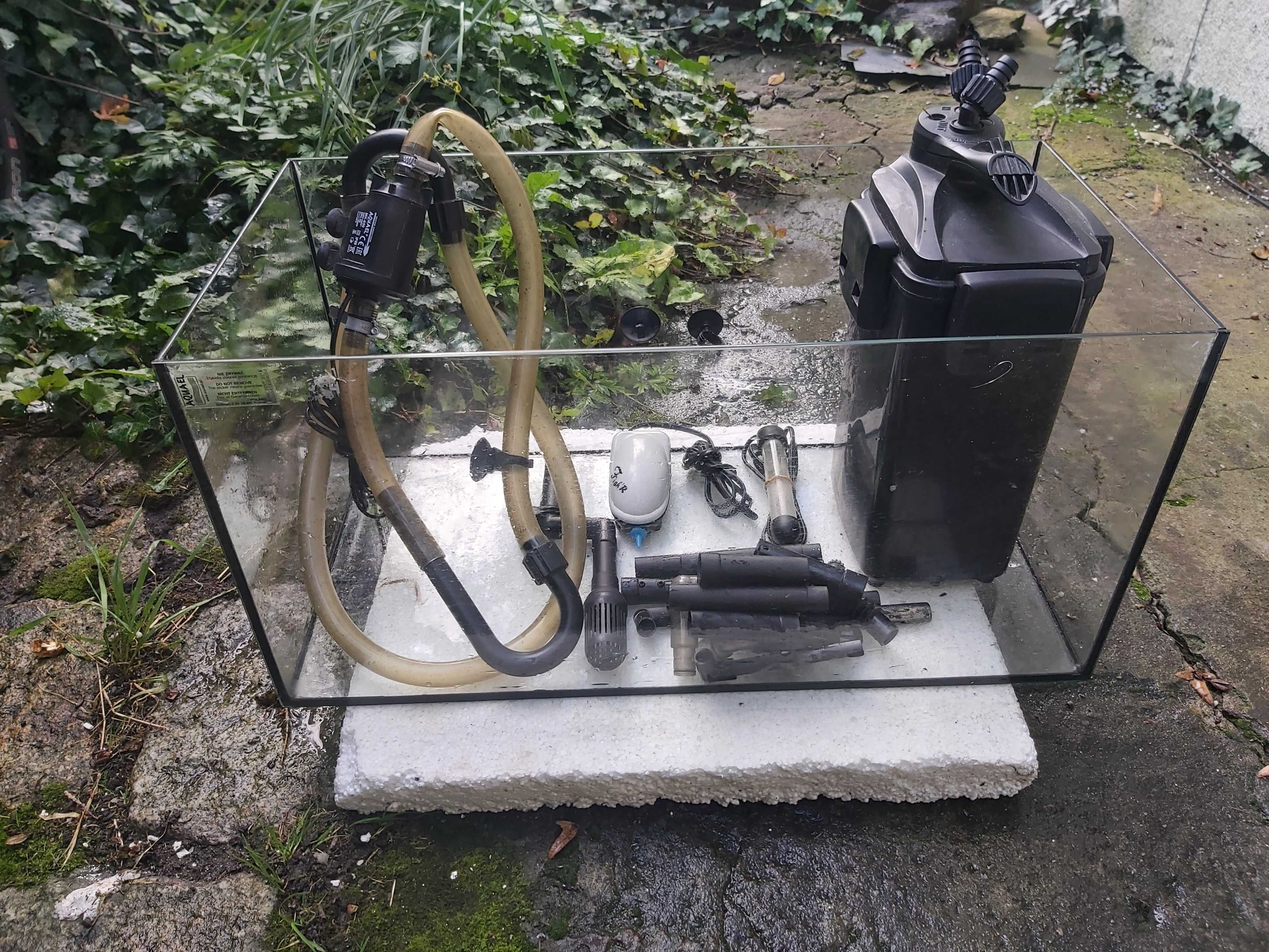 Akwarium 60/30/30 z pełnym zestawem