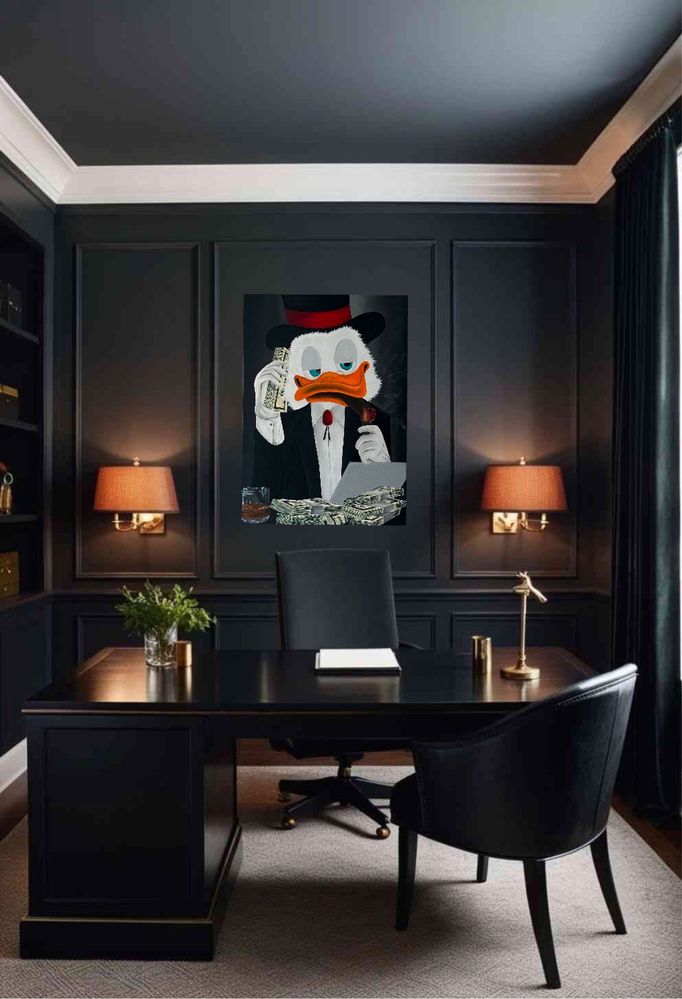 Obraz na płótnie Sknerus McDuck