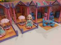 Кукольные домики Cutie Villa  с куклой и мебелью