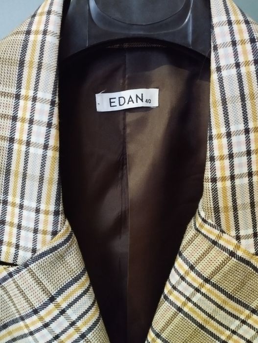 Marynarka EDAN w kratkę