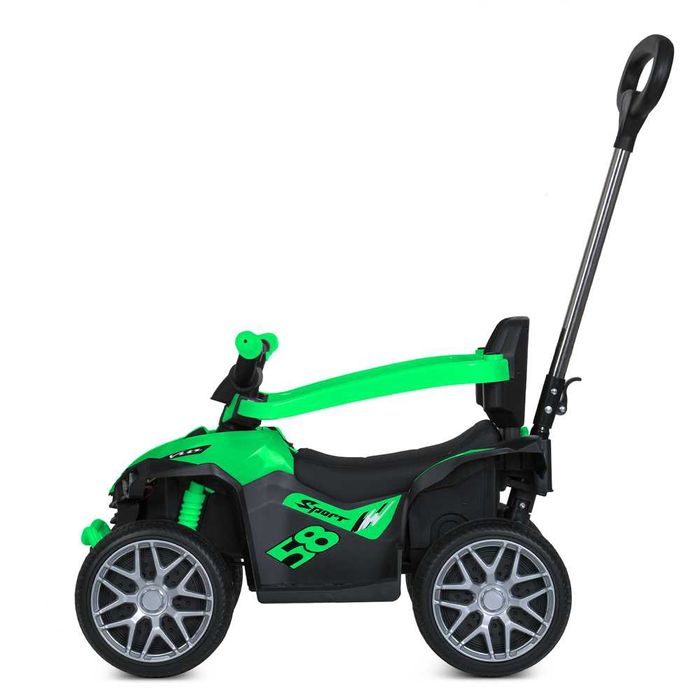 Детский электро квадроцикл с пультом и родительской ручкой Bambi Racer