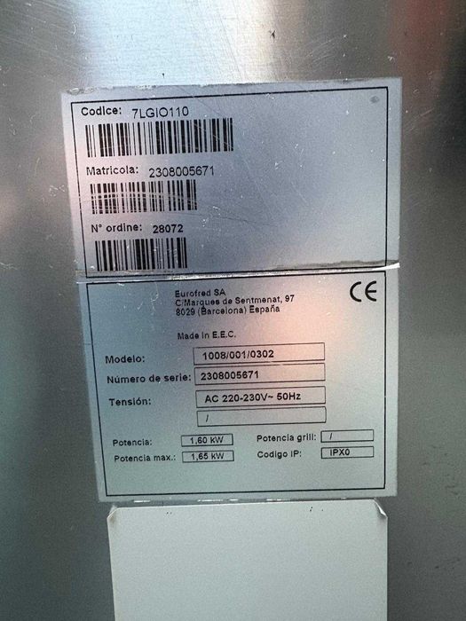 estuafa electrica p/tabuleiro 60x40