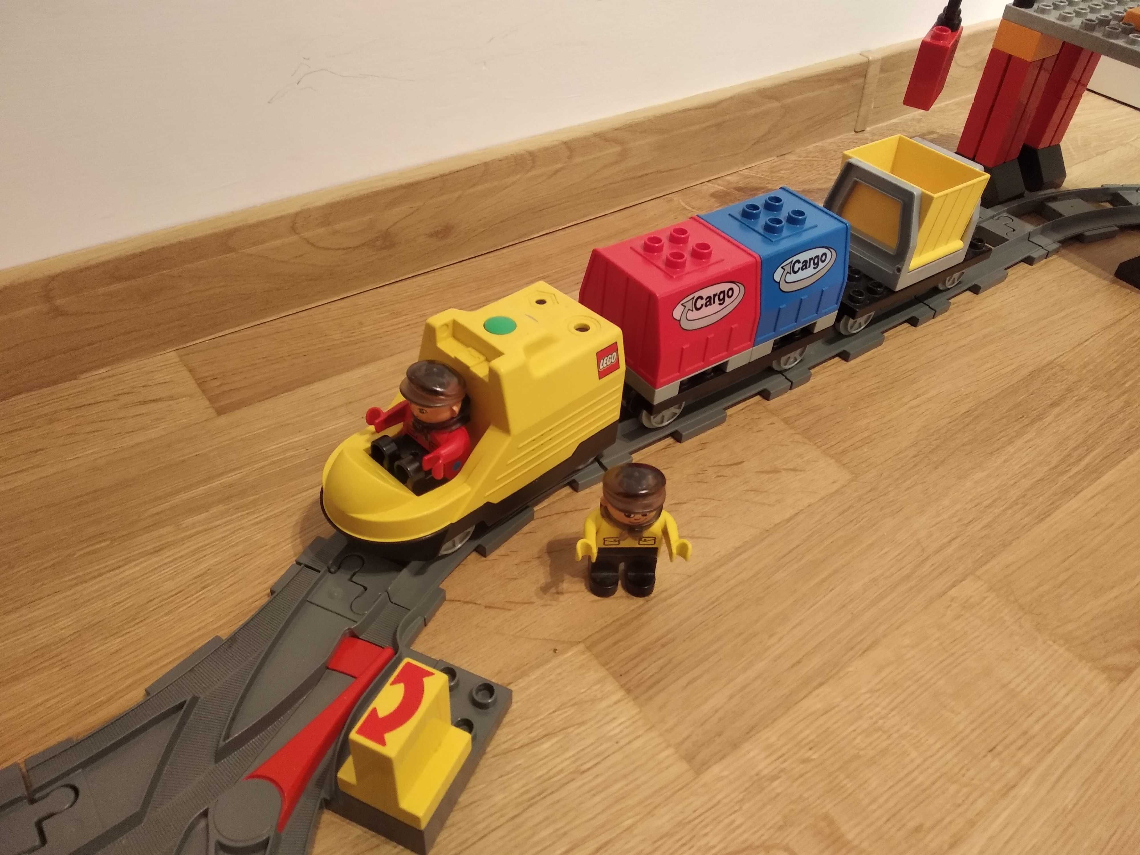 zestaw Inteligentna Kolejka Pociąg klocki Lego Duplo 3325