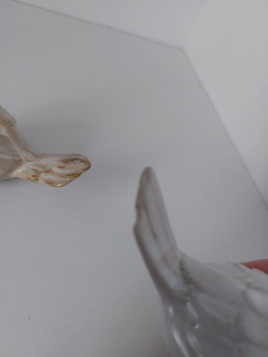 Zestaw porcelanowe ptaki