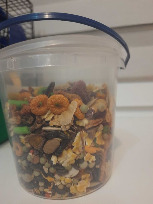 Клітка для хом'яка,б/у,куля,корм,знижена ціна.