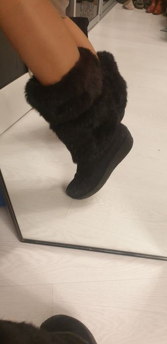 Сапоги трубы женские