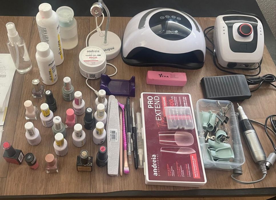 Kit completo unha em gel