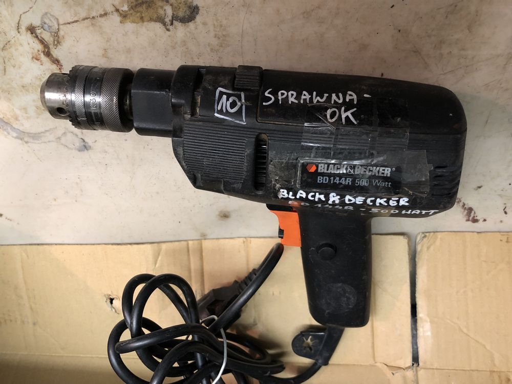 Wiertarka Black & Decker BD 144R