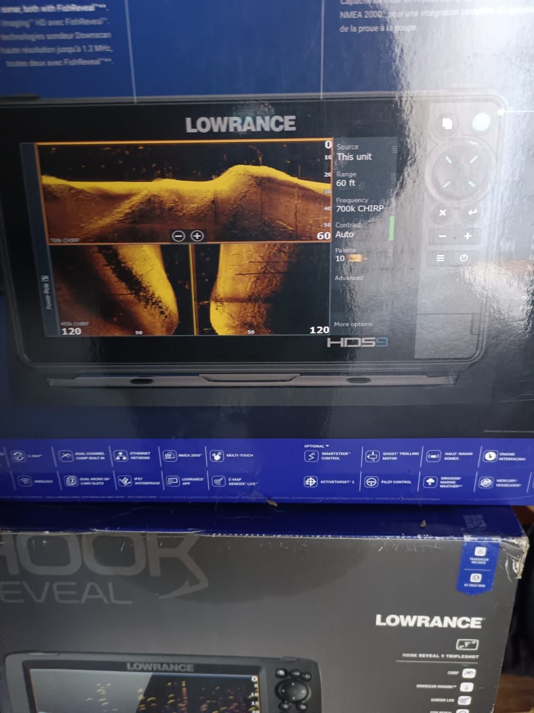 Sonda lowrance Hook reveal 9