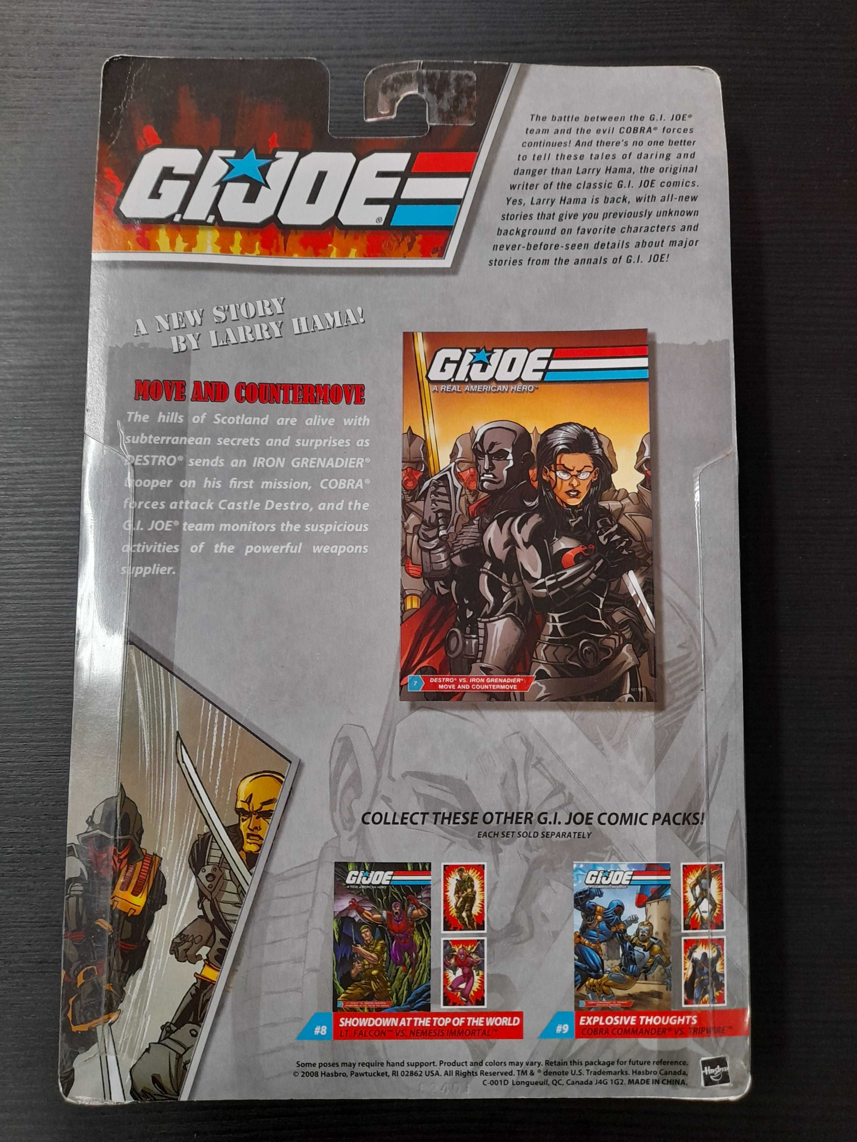 G.I. Joe comic pack Action Figure