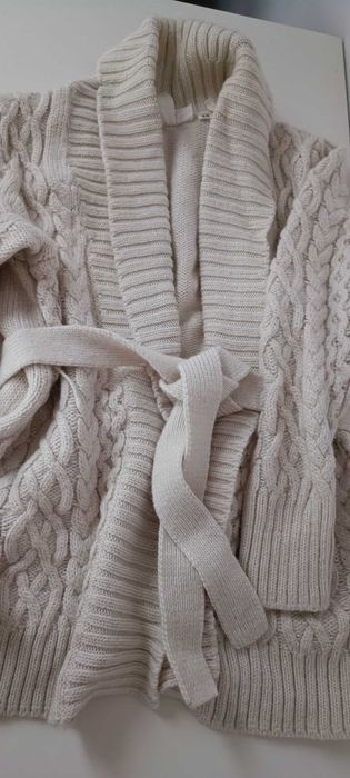 Wełniany damski sweter H&M nowy