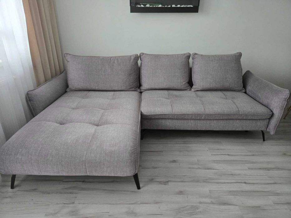 Narożnik Vigo z funkcją spania - Agata Meble,  w stanie bardzo dobrym