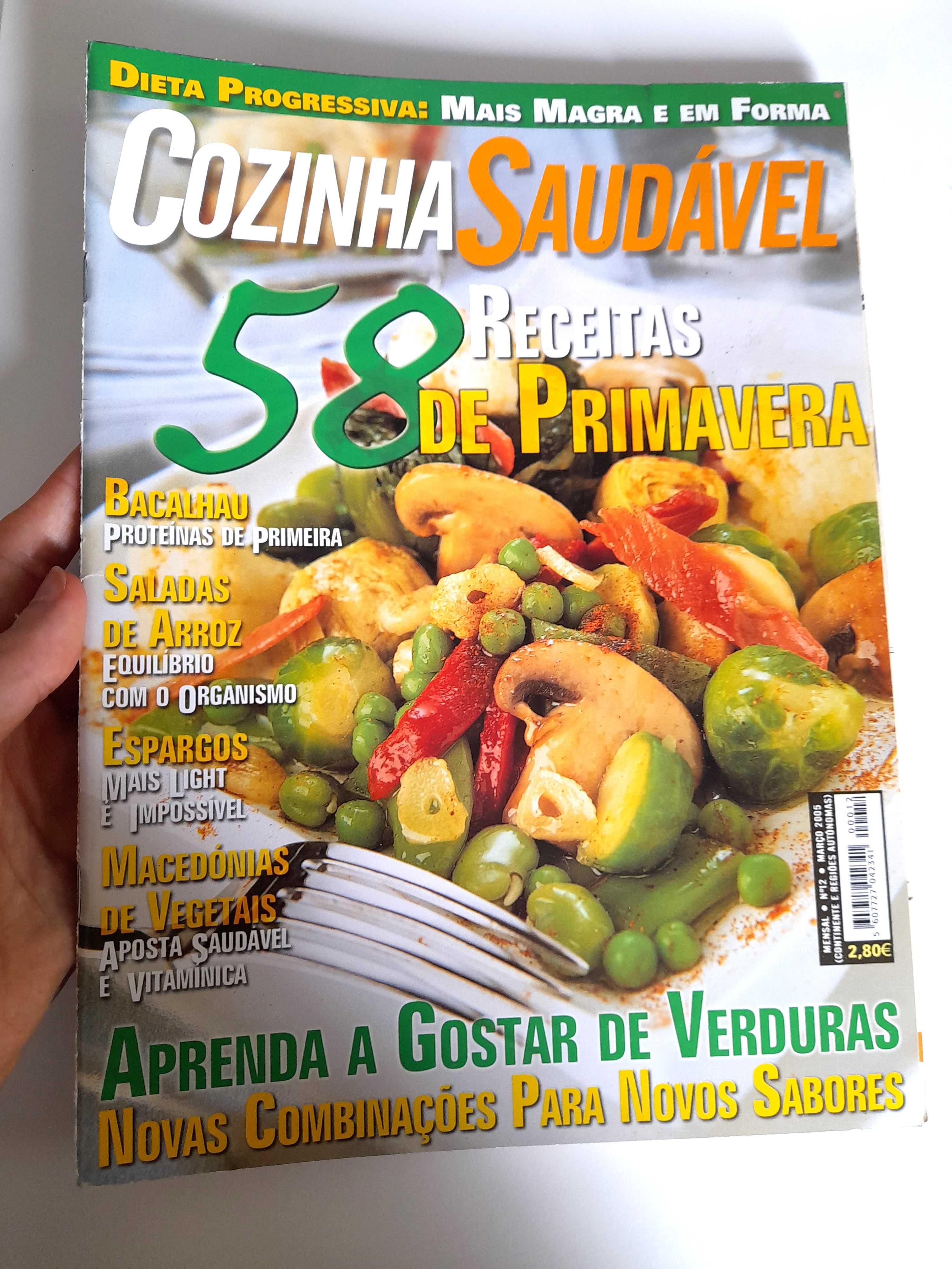 Revista Culinária da coleção Cozinha Saudável Número 12 2005