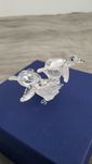 Oryginalna Figurka SWAROVSKI Żółwie Morskie Certyfikat