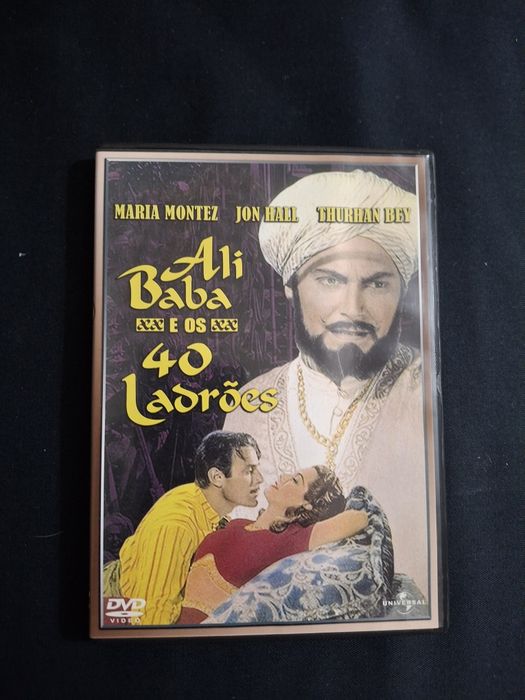 Dvd Ali Baba e os 40 Ladrões.