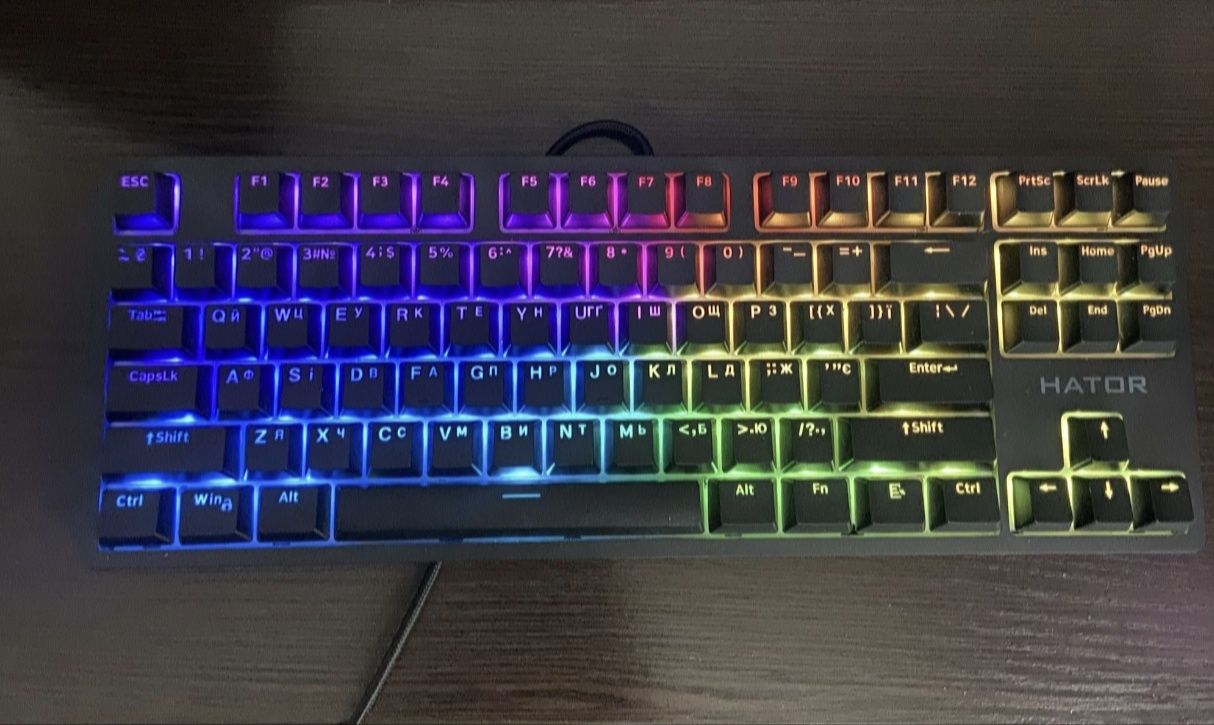 Клавіатура ігрова Нator Rockfall 2 Mecha TKL